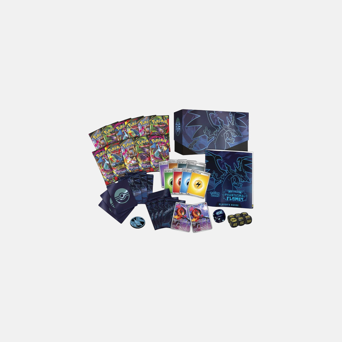 Pokémon TCG: Mega Evolution-Phantasmal Flames Pokémon Center Elite Trainer Box