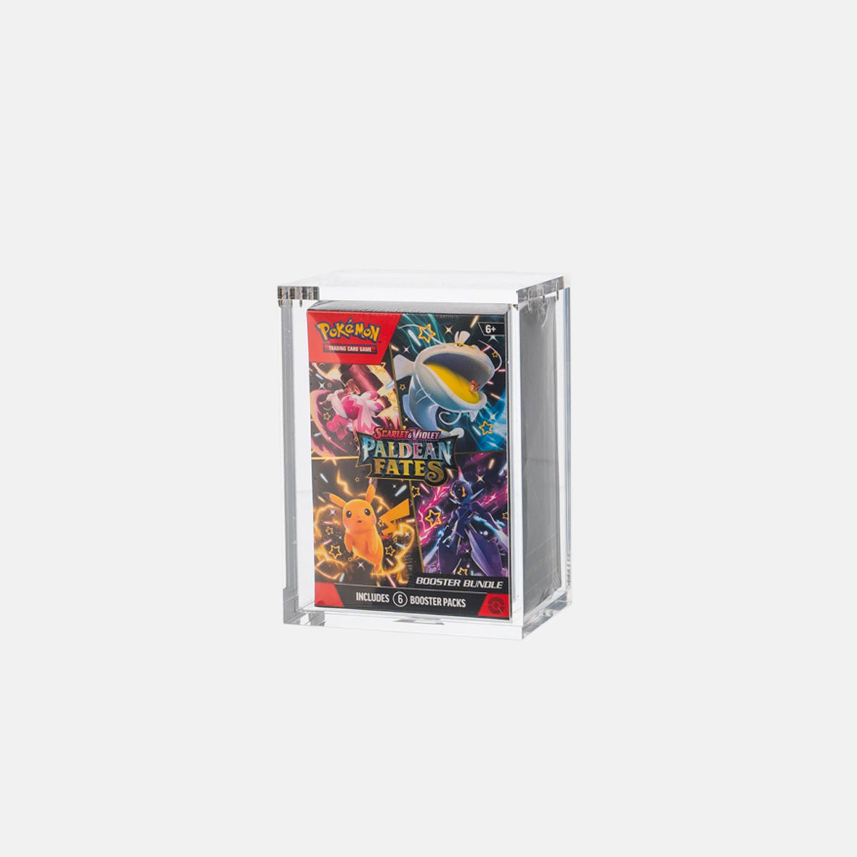 Pokemon TCG Booster Bundle Premium Acrylic Display Protector Case