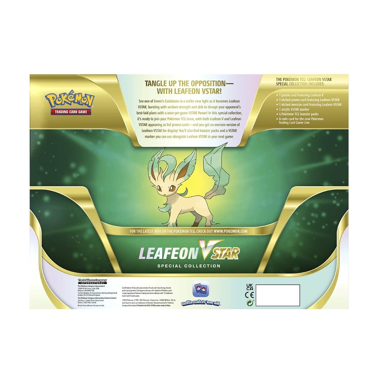 Pokémon TCG: Leafeon VSTAR Special Collection