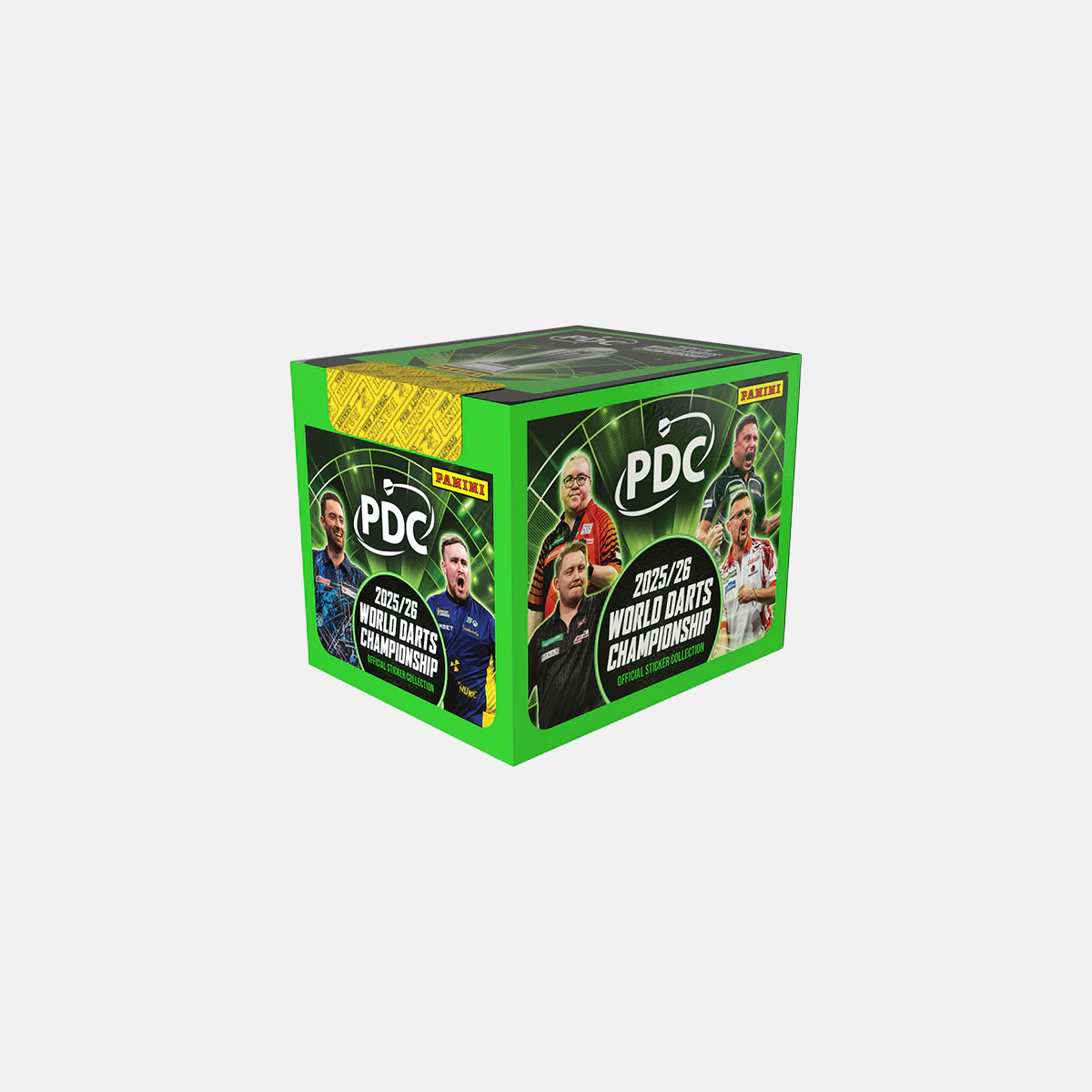PDC 2025/26 World Darts Championship Official Sticker Collection - Box ...
