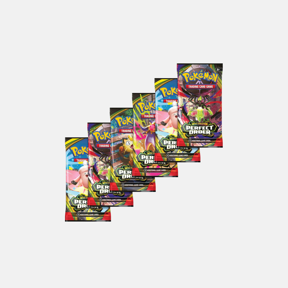 Pokemon TCG: Mega Evolution Perfect Order Booster Pack (10 Cards)
