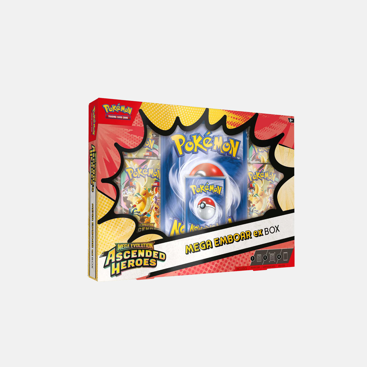 Pokémon TCG: Mega Evolution Ascended Heroes - Mega Emboar ex Box