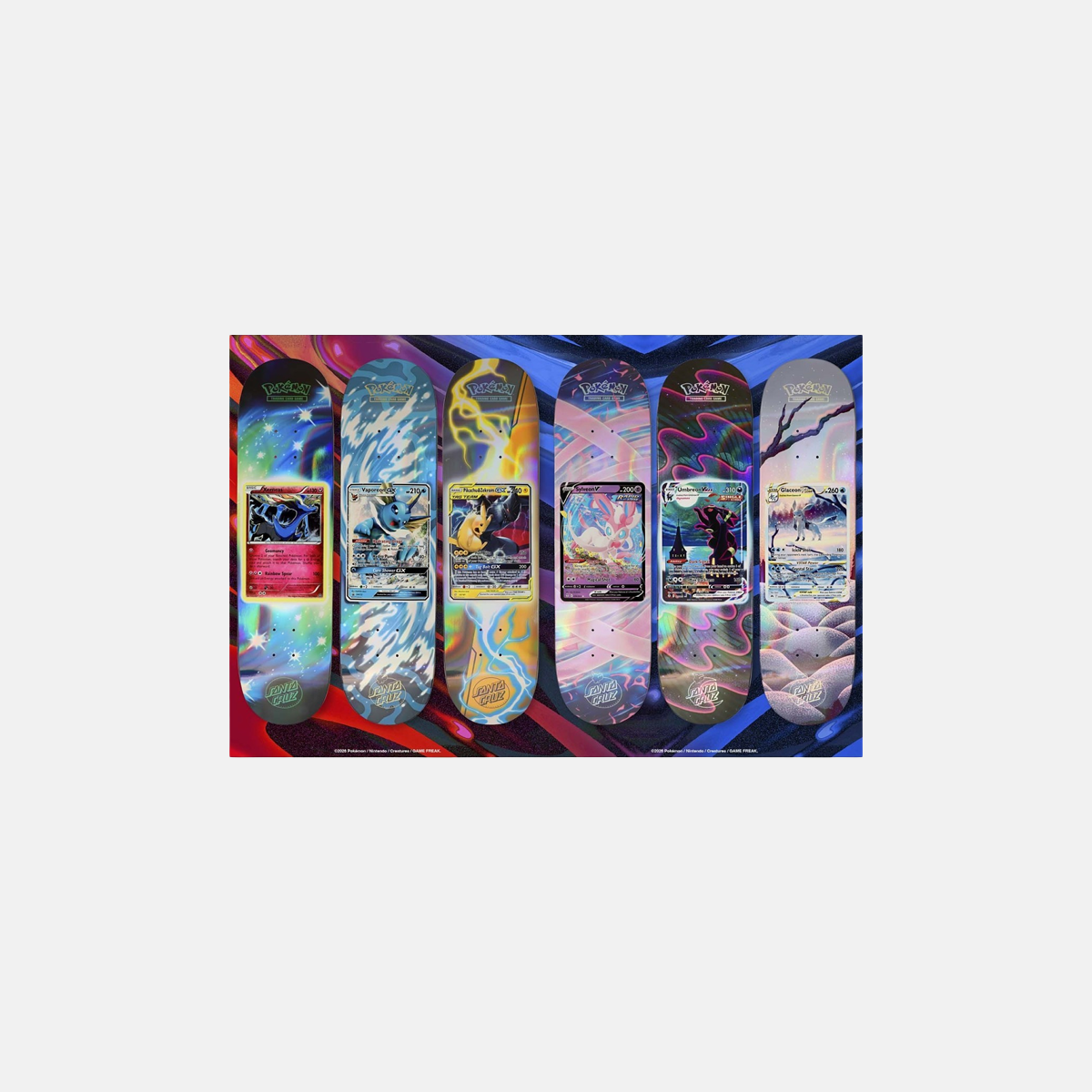 Pokémon Blind Bag Skateboard Deck by Santa Cruz