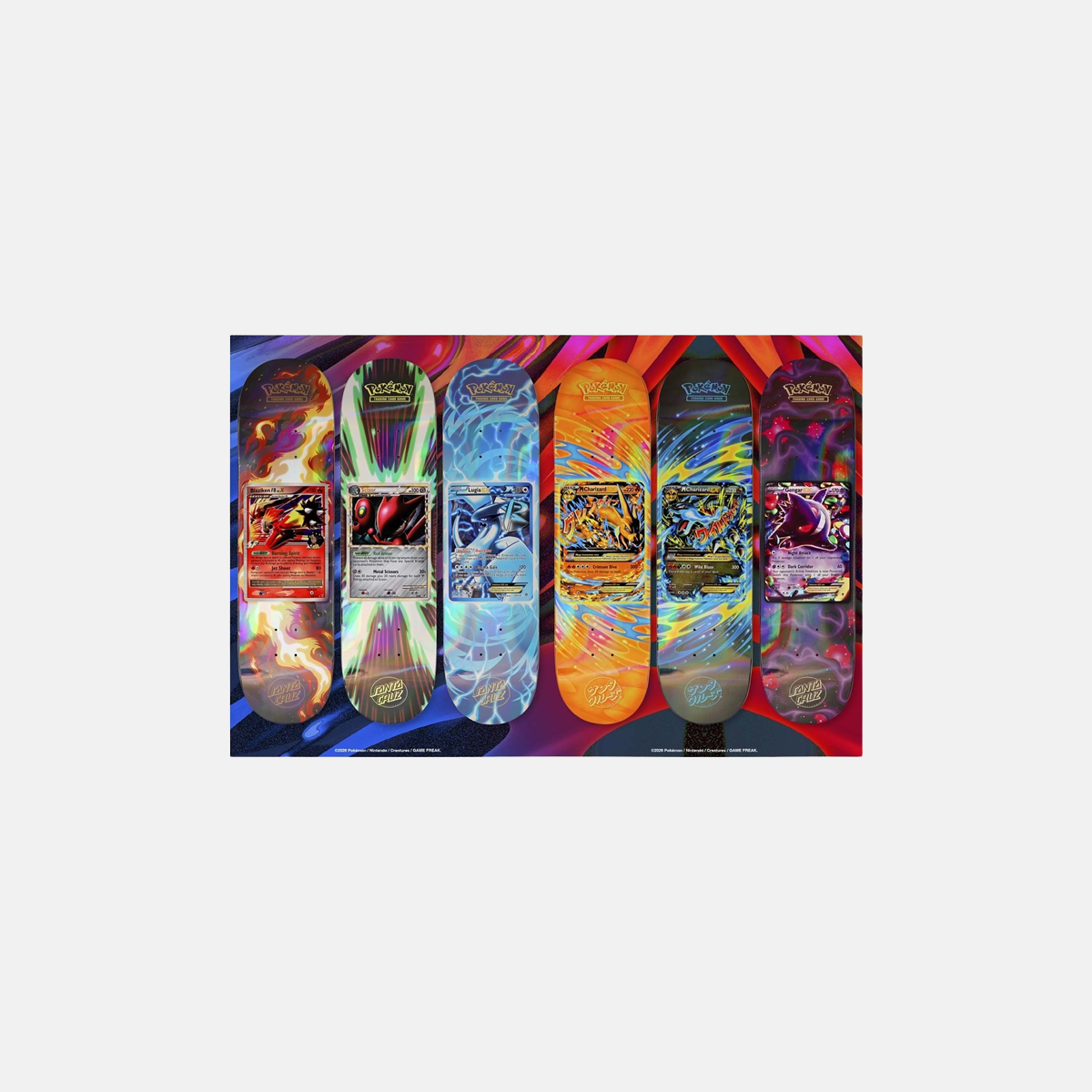 Pokémon Blind Bag Skateboard Deck by Santa Cruz