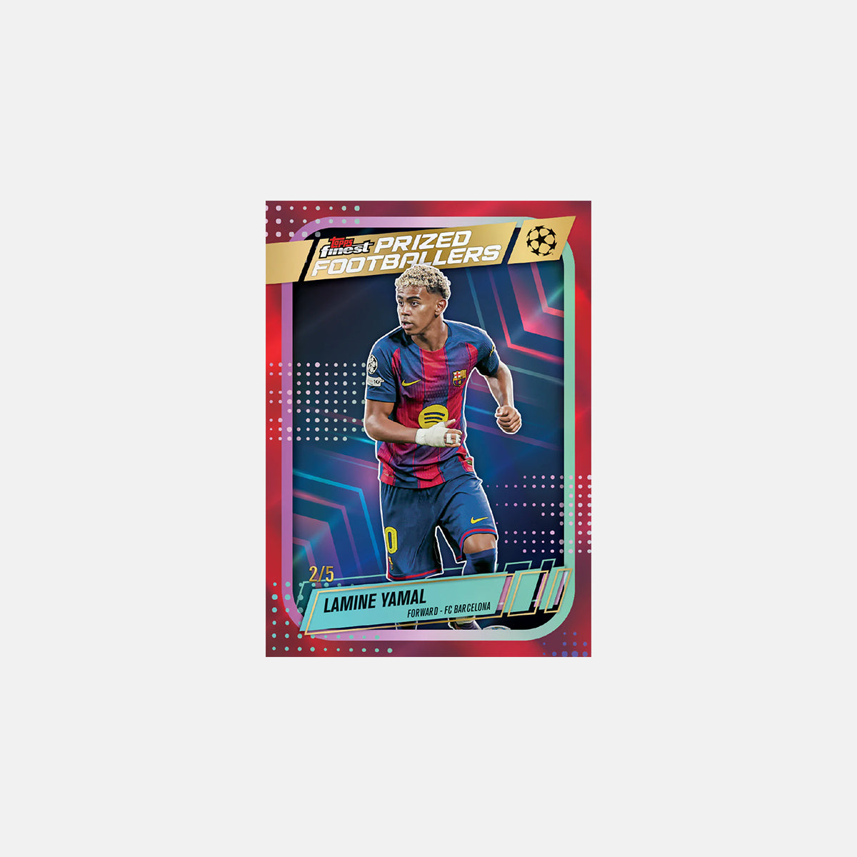 Topps® Finest UEFA Club Competitions 2025/26 - Hobby Box