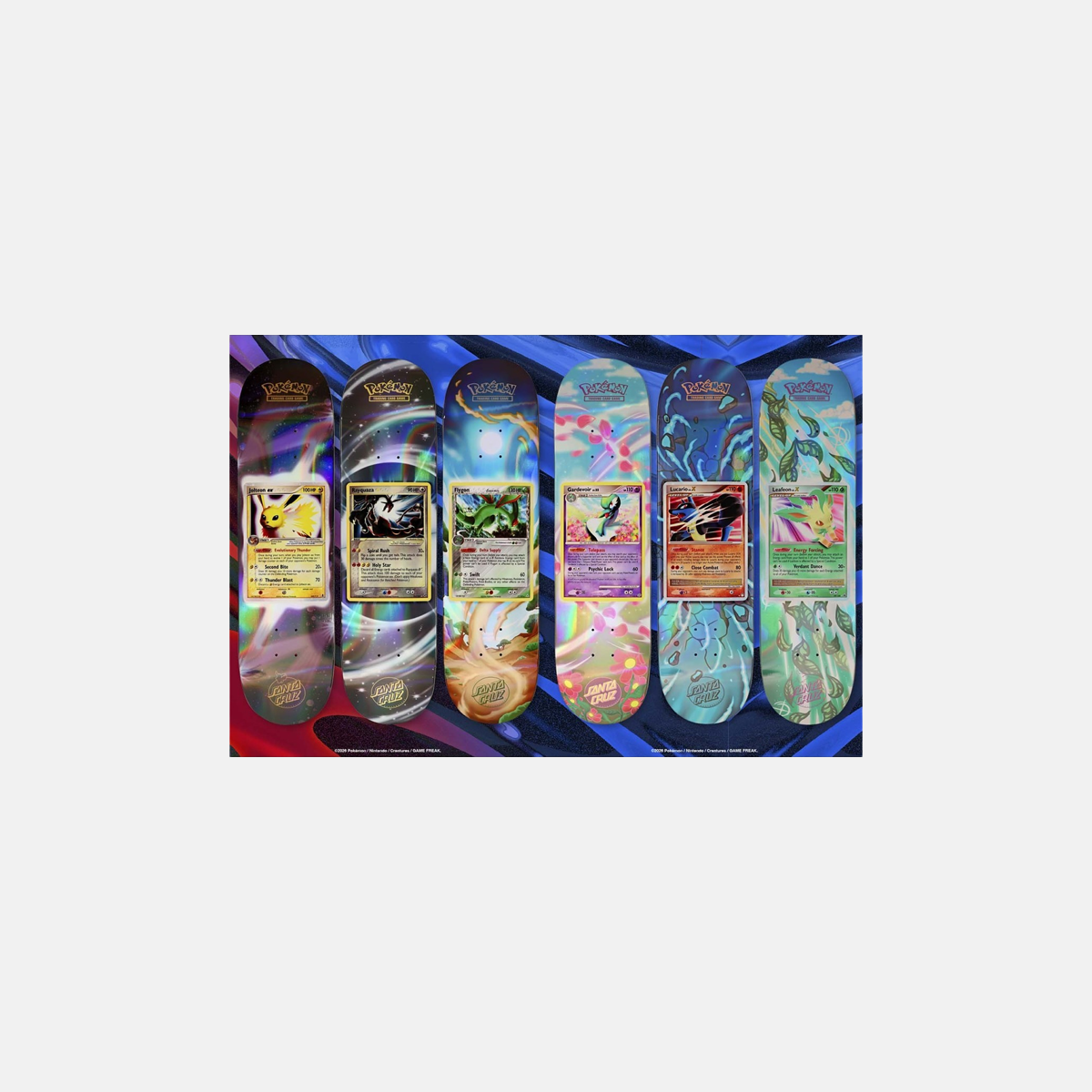 Pokémon Blind Bag Skateboard Deck by Santa Cruz