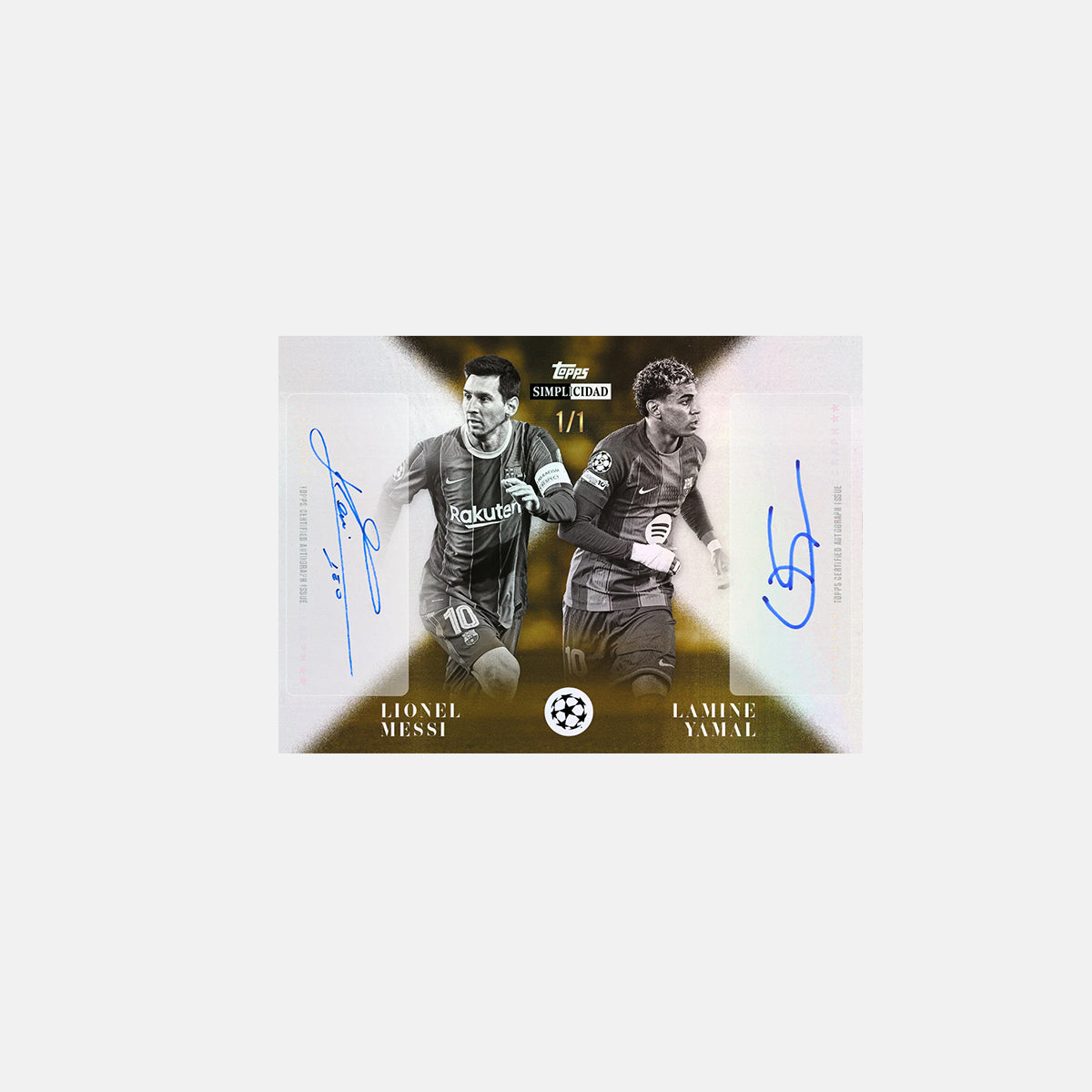 Topps® UEFA Club Competitions Simplicidad 2025-26