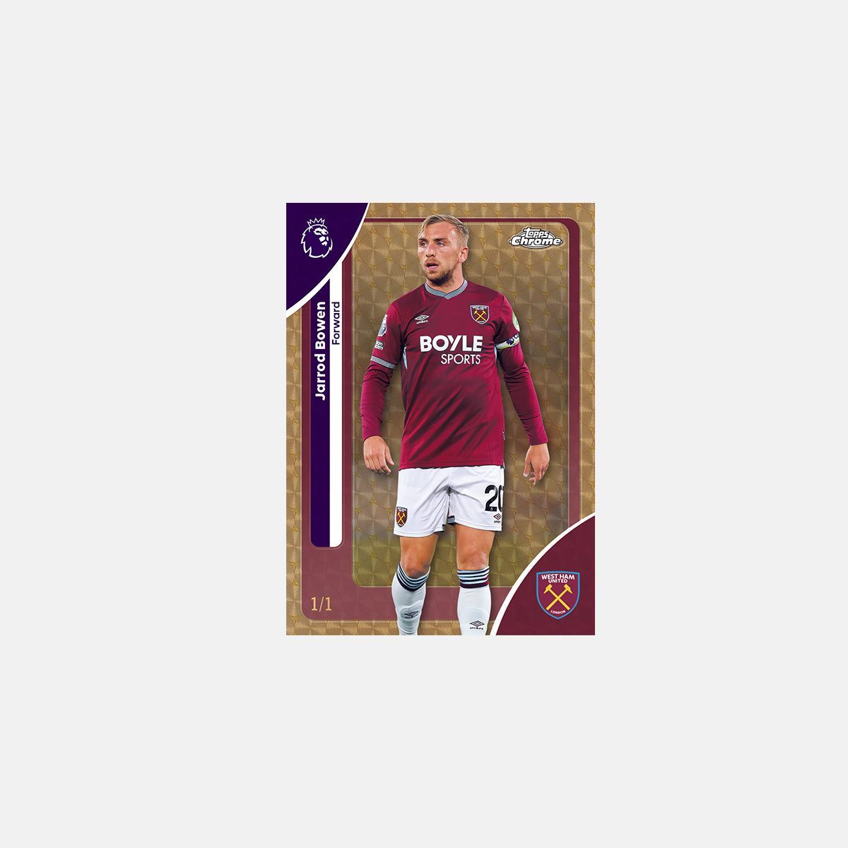 2026 Topps Chrome Premier League Hobby Box