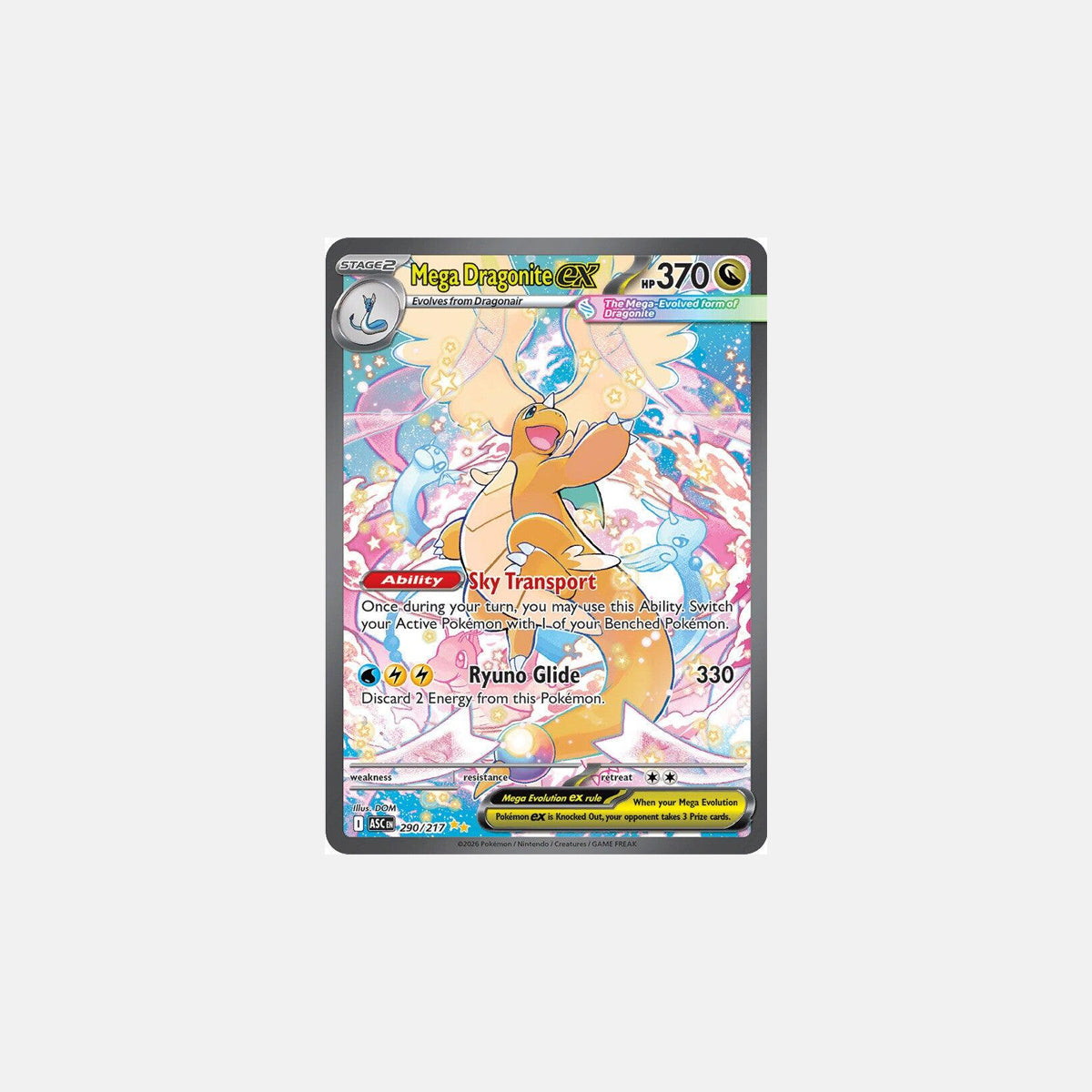 Pokemon TCG: Mega Evolution Ascended Heroes Booster Pack (10 Cards)