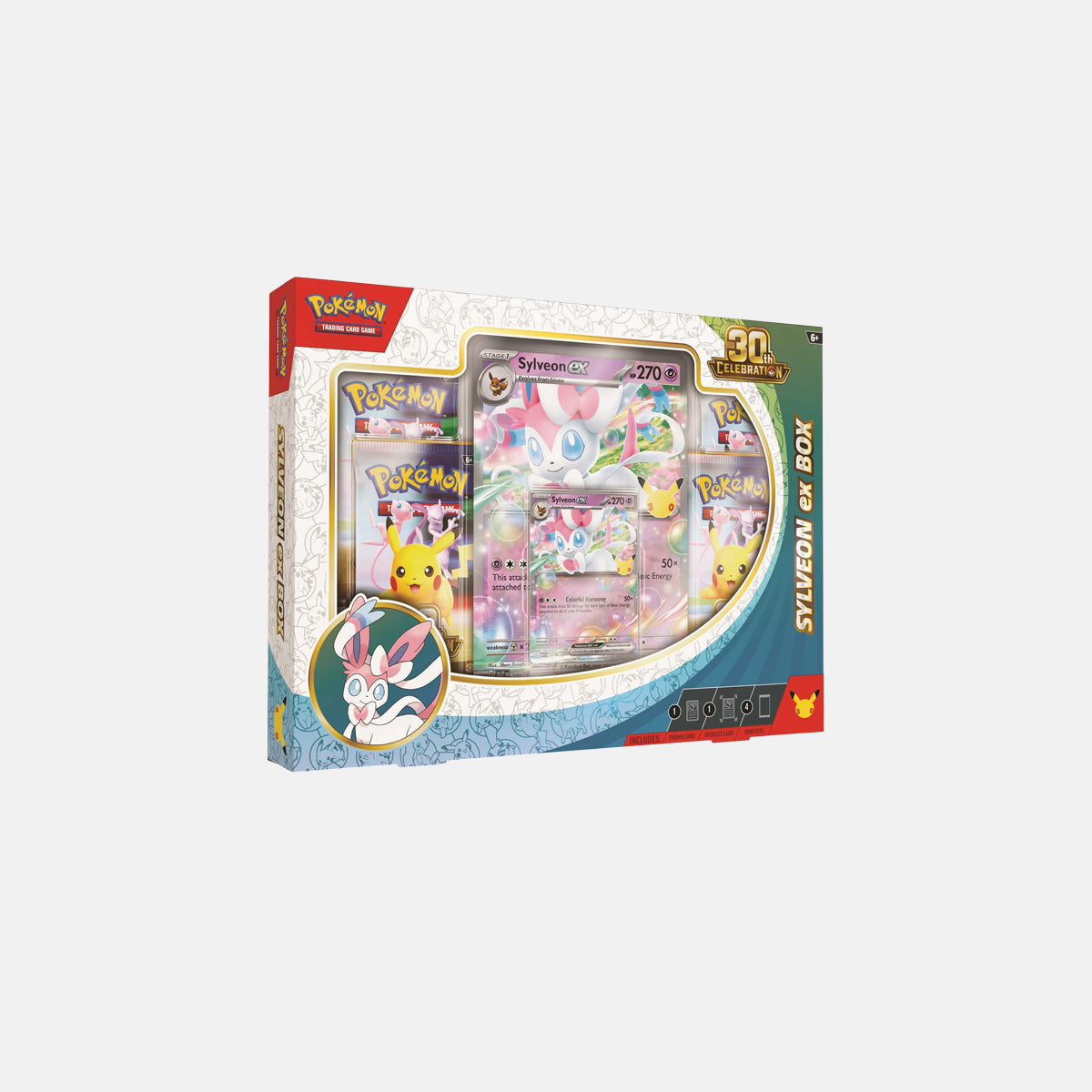 Pokémon TCG:  30th Celebration - Sylveon ex Box