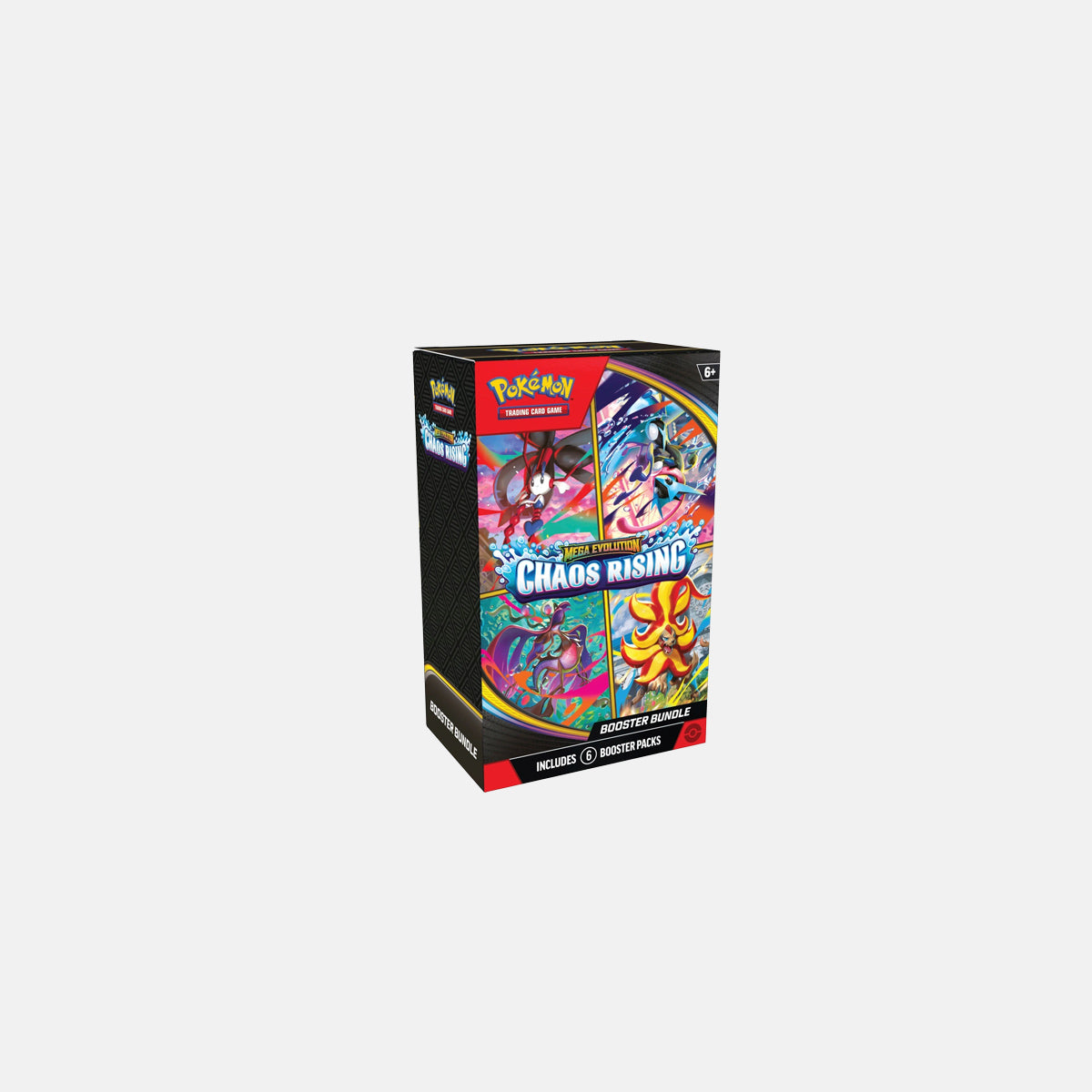 Pokémon TCG: Mega Evolution-Chaos Rising Booster Bundle (6 Packs)