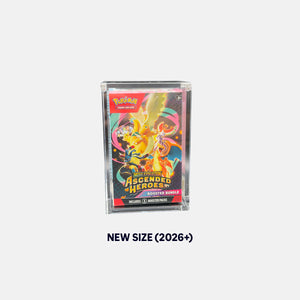 Pokemon TCG Booster Bundle Premium Acrylic Display Protector Case