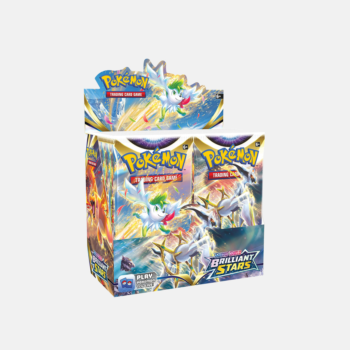 Pokémon TCG: Sword & Shield-Brilliant Stars Booster Display Box (36 Packs)