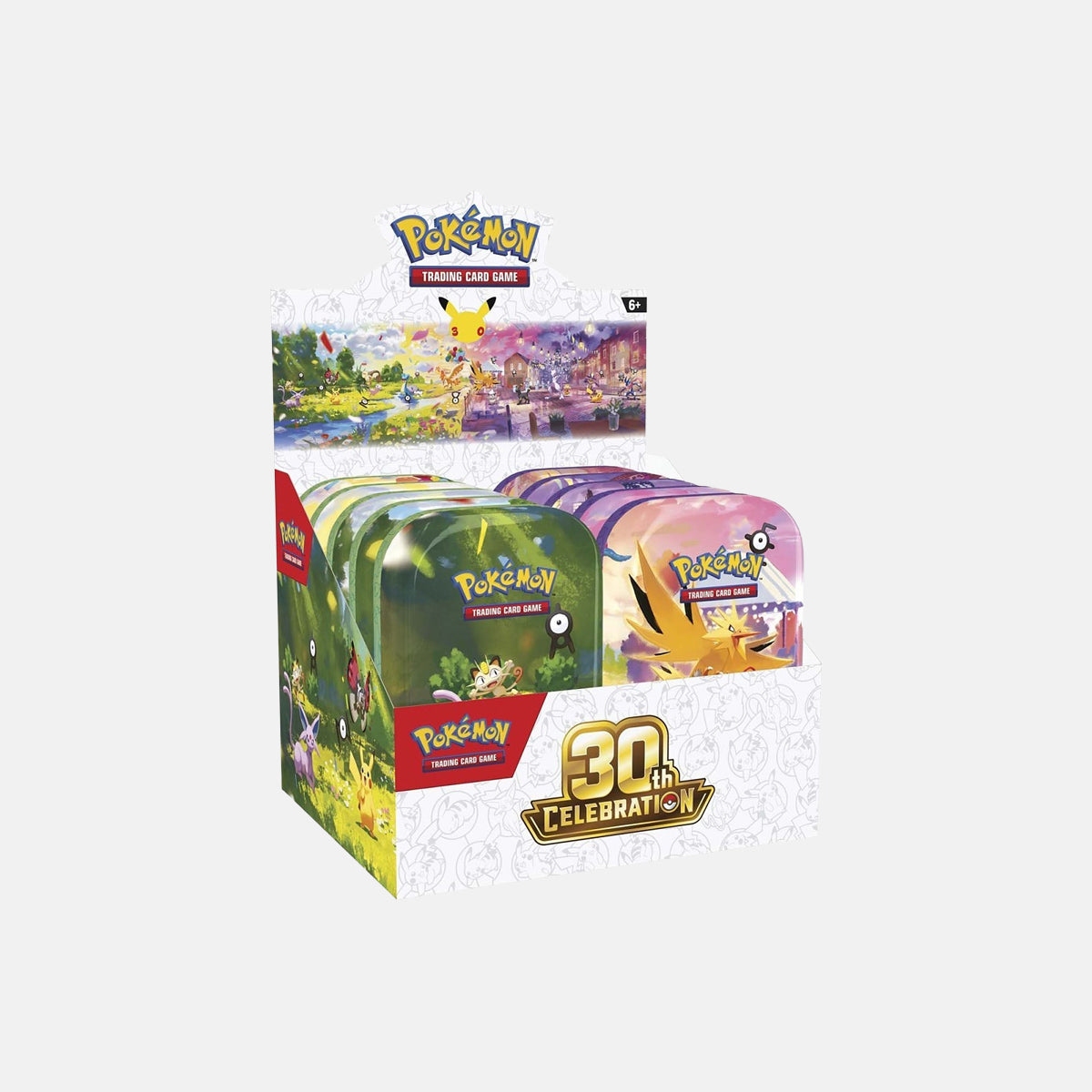 Pokémon TCG: 30th Celebration Mini Tins (10-Pack)