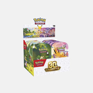 Pokémon TCG: 30th Celebration Mini Tins (10-Pack)