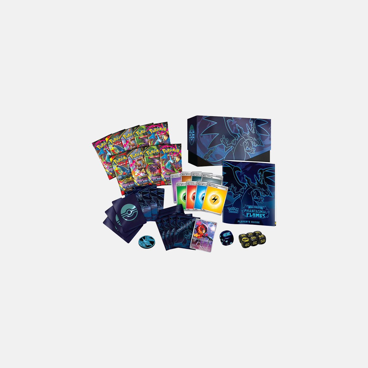 Pokémon TCG: Mega Evolution-Phantasmal Flames Elite Trainer Box